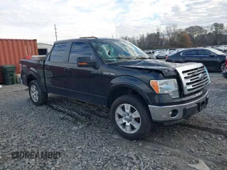 2013 Ford F-150 XL with VIN 1FTFW1EFXDKF31423, listed as a IAAI auction lot 41378866 with 181,486 mi miles. Bid and sale history available at carsss.com. Image 1.