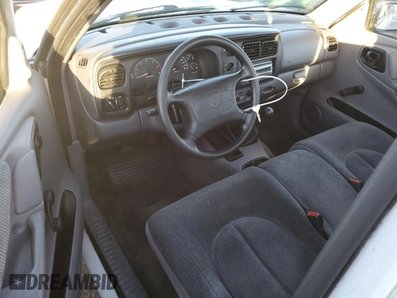 1999 Dodge Dakota SLT with VIN 1B7FL26X6XS142370, listed as a Copart auction lot 84569414 with 154,902 mi miles and Clean Title. Bid and sale history available at carsss.com. Image 8.