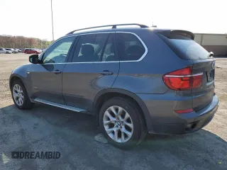 2013 BMW X5 xDrive35i with VIN 5UXZV4C57D0G54931, listed as a Copart auction lot 54231615 with 185,246 mi miles and Salvage Title. Bid and sale history available at carsss.com. Image 2.