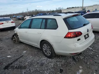2017 Volkswagen Golf SportWagen S with VIN 3VWC17AU8HM531148, listed as a Copart auction lot 38029784 with 53,221 mi miles. Bid and sale history available at carsss.com. Image 2.