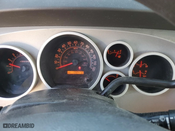 2007 Toyota Tundra SR5 with VIN 5TFRU54197X005162, listed as a Copart auction lot 78546904 with 198,470 mi miles and Salvage Title. Bid and sale history available at carsss.com. Image 9.