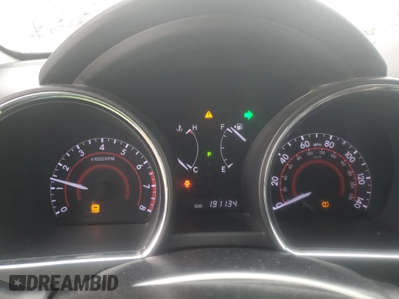 2013 Toyota Highlander Limited with VIN 5TDDK3EH2DS259524, listed as a Copart auction lot 55271195 with 191,134 mi miles and Salvage title. Bid and sale history available at DreamBid. Image 9.