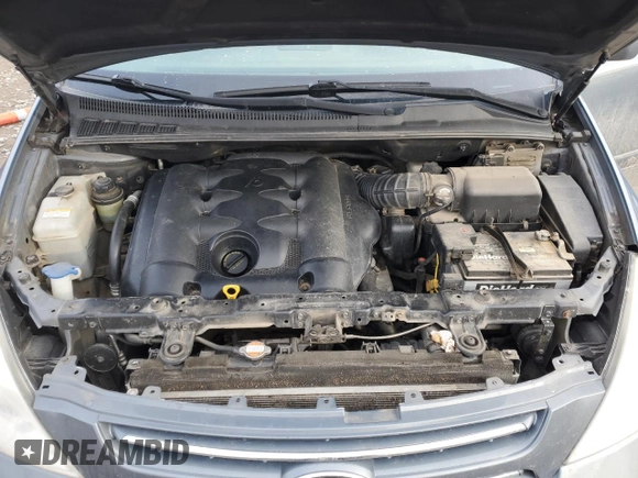 2008 Kia Sedona EX with VIN KNDMB233586209143, listed as a Copart auction lot 84625874 with 210,206 mi miles and Non Repairable. Bid and sale history available at carsss.com. Image 12.