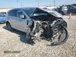 2020 Acura RDX Technology with VIN 5J8TC2H59LL037231, listed as a Copart auction lot 64124865 with Not provided miles and Salvage title. Bid and sale history available at DreamBid. Image 4.