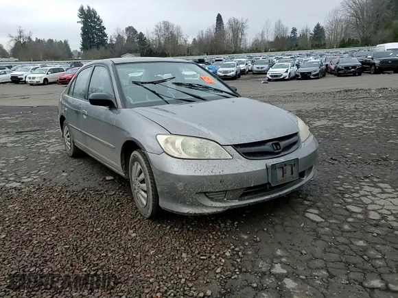 2004 Honda Civic LX with VIN 2HGES15584H528673, listed as a Copart auction lot 88170385 with 218,156 mi miles and Salvage Title. Bid and sale history available at DreamBid. Image 11.