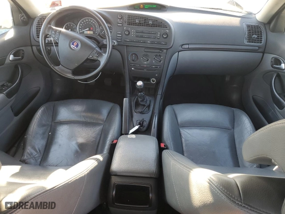 2005 Saab 9-3 Linear with VIN YS3FB45S051051210, listed as a Copart auction lot 77770894 with 163,055 mi miles and Salvage Title. Bid and sale history available at carsss.com. Image 8.