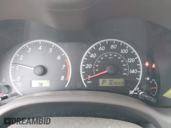 2010 Toyota Corolla с VIN 2T1BU4EE3AC286152, выставлен на аукционе IAAI как лот 42510074 с пробегом 183 543 миль миль и . История ставок и продаж доступна на DreamBid. Изображение 7.