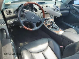 2007 Mercedes-Benz SL with VIN WDBSK77F27F117199, listed as a Copart auction lot 58724645 with 75,648 mi miles and Salvage title. Bid and sale history available at DreamBid. Image 8.