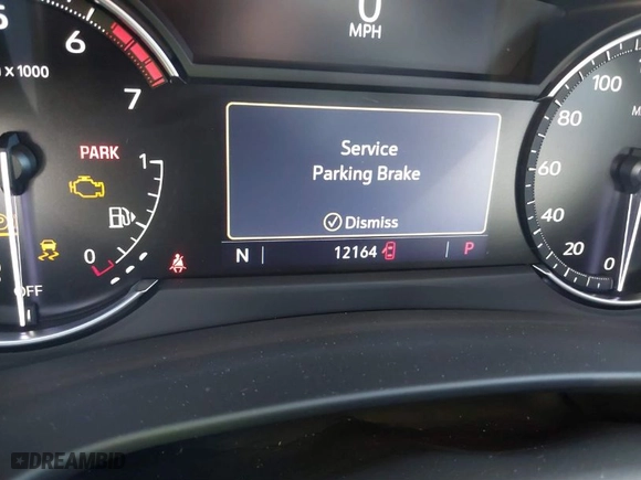 2023 Cadillac XT4 FWD Luxury with VIN 1GYAZAR40PF135132, listed as a IAAI auction lot 41684609 with 12,164 mi miles. Bid and sale history available at carsss.com. Image 16.
