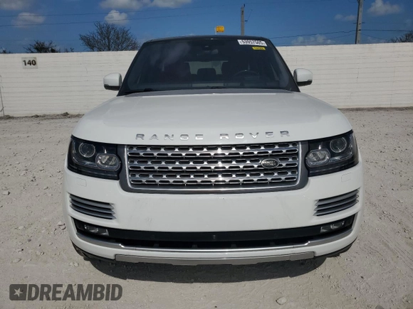 2016 Land Rover Range Rover Autobiography with VIN SALGV2EF0GA307531, listed as a Copart auction lot 53957505 with 53,230 mi miles and Salvage Title. Bid and sale history available at DreamBid. Image 5.