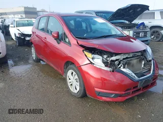 2017 Nissan Note SV with VIN 3N1CE2CP1HL356140, listed as a IAAI auction lot 41829469 with 96,619 mi miles and . Bid and sale history available at DreamBid. Image 1.