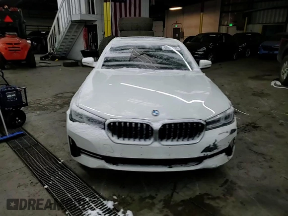 2021 BMW 5 Series 530i xDrive with VIN WBA13BJ01MWW97376, listed as a Copart auction lot 45951655 with Not Provided miles and Salvage Title. Bid and sale history available at carsss.com. Image 10.