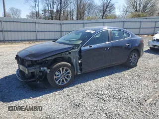 2024 Mazda 3 S with VIN 3MZBPAAM0RM434082, listed as a Copart auction lot 48806075 with 20,614 mi miles and Salvage Title. Bid and sale history available at DreamBid. Image 1.