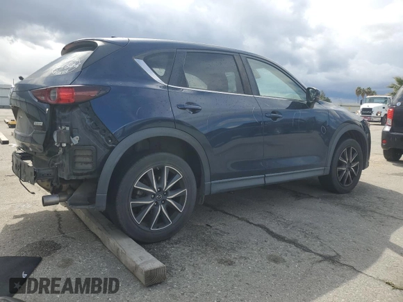 2018 Mazda CX-5 Touring with VIN JM3KFACM2J1473462, listed as a Copart auction lot 48011385 with 45,653 mi miles and Salvage Title. Bid and sale history available at carsss.com. Image 3.