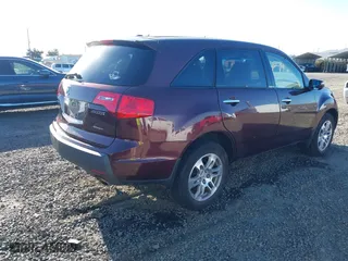 2009 Acura MDX with VIN 2HNYD28249H529995, listed as a IAAI auction lot 41754491 with 186,330 mi miles. Bid and sale history available at carsss.com. Image 4.