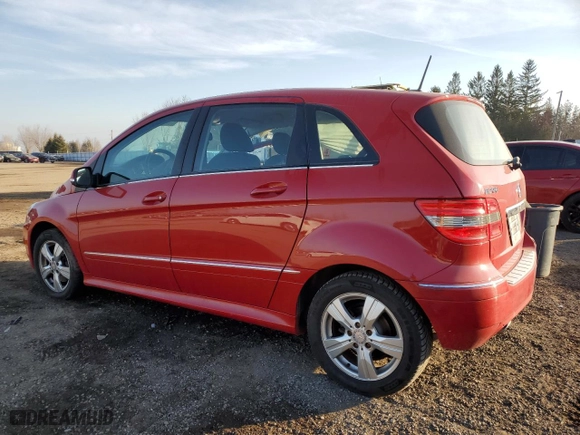 2010 Mercedes-Benz B-Class B 200 with VIN WDDFH3DB9AJ593603, listed as a Copart auction lot 80907433 with 56,688 mi miles and Clean Title. Bid and sale history available at carsss.com. Image 2.
