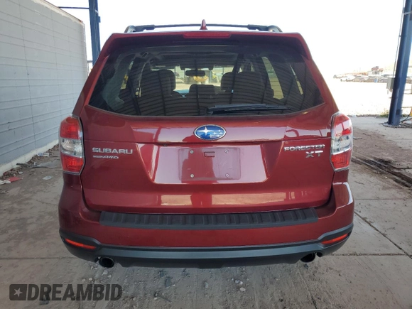 2016 Subaru Forester XT Touring with VIN JF2SJGXCXGH441792, listed as a Copart auction lot 57827005 with 37,677 mi miles and Salvage title. Bid and sale history available at DreamBid. Image 6.