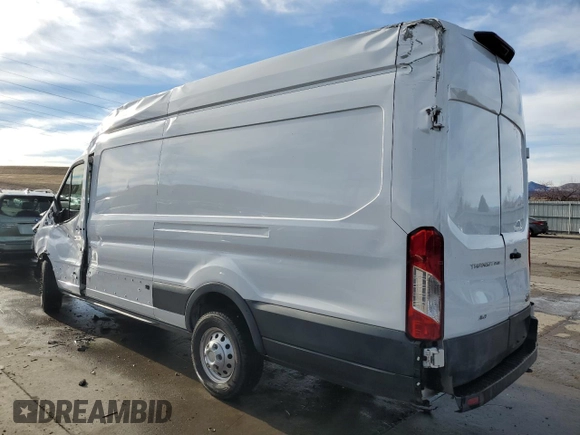 2022 Ford Transit Cargo with VIN 1FTBR3U80NKA64888, listed as a Copart auction lot 83809614 with 75,978 mi miles and Salvage Title. Bid and sale history available at DreamBid. Image 2.