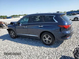 2017 Infiniti QX60 with VIN 5N1DL0MM1HC523376, listed as a Copart auction lot 52567905 with 93,979 mi miles and Salvage Title. Bid and sale history available at carsss.com. Image 2.