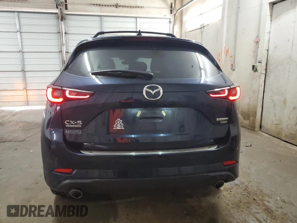2023 Mazda CX-5 Signature with VIN JM3KFBXY9P0122887, listed as a Copart auction lot 88993465 with 12,116 mi miles and Salvage Title. Bid and sale history available at carsss.com. Image 6.
