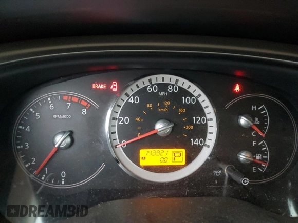 2007 Nissan Quest S with VIN 5N1BV28U07N116577, listed as a Copart auction lot 83698144 with 143,921 mi miles and Salvage Title. Bid and sale history available at carsss.com. Image 9.
