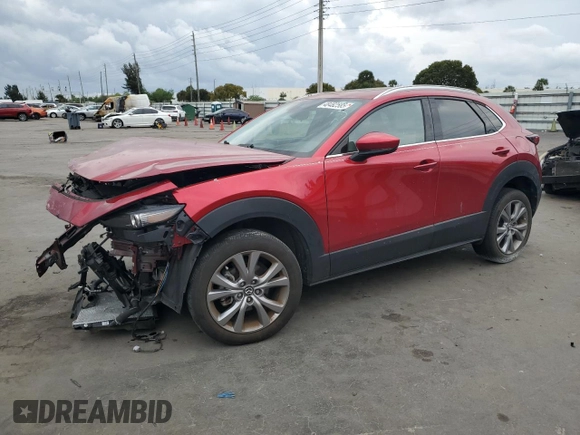 2021 Mazda CX-30 Premium with VIN 3MVDMADL1MM319635, listed as a Copart auction lot 48482585 with 21,192 mi miles and Salvage title. Bid and sale history available at DreamBid. Image 1.