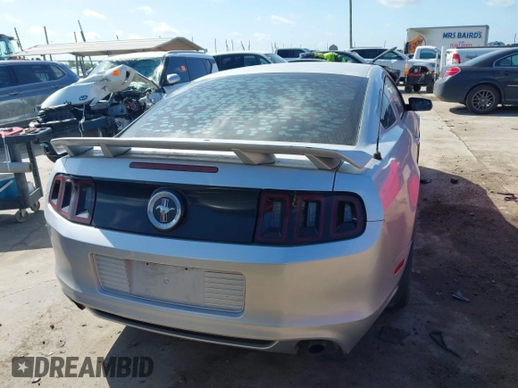 2013 Ford Mustang V6 with VIN 1ZVBP8AM1D5278884, listed as a IAAI auction lot 42507720 with 123,854 mi miles and . Bid and sale history available at DreamBid. Image 16.