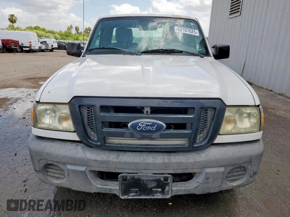2011 Ford Ranger XL with VIN 1FTKR1AD7BPA80428, listed as a Copart auction lot 62107625 with 160,567 mi miles and Clean title. Bid and sale history available at DreamBid. Image 5.