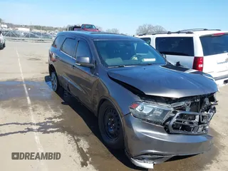 2015 Dodge Durango R/T with VIN 1C4SDHCT3FC771271, listed as a IAAI auction lot 41749928 with 145,555 mi miles and . Bid and sale history available at carsss.com. Image 1.