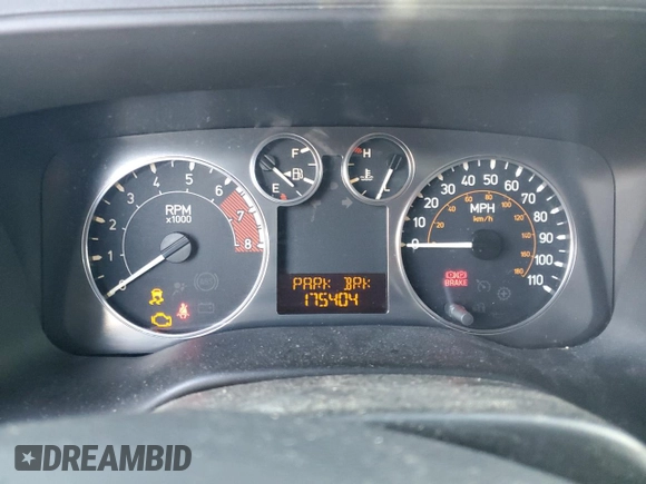 2007 Hummer H3 SUV with VIN 5GTDN13E178199015, listed as a Copart auction lot 80986164 with 175,404 mi miles and Clean Title. Bid and sale history available at DreamBid. Image 9.