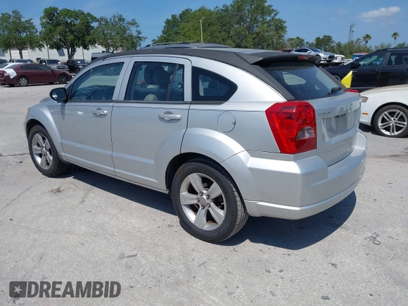2012 Dodge Caliber SXT with VIN 1C3CDWDA2CD529281, listed as a IAAI auction lot 42113151 with 70,437 mi miles. Bid and sale history available at carsss.com. Image 3.
