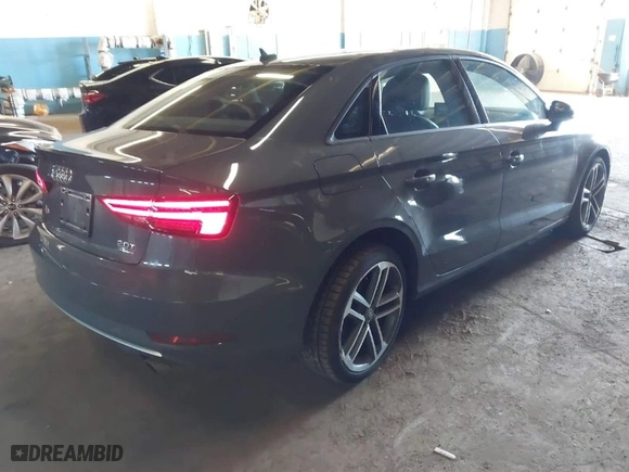 2017 Audi A3 Sedan Premium with VIN WAUB8GFF7H1007262, listed as a IAAI auction lot 41639951 with NaN miles. Bid and sale history available at carsss.com. Image 4.