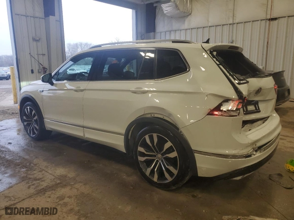2020 Volkswagen Tiguan SEL Premium R-Line with VIN 3VV4B7AX9LM139031, listed as a Copart auction lot 80739964 with 72,415 mi miles and Salvage Title. Bid and sale history available at carsss.com. Image 2.