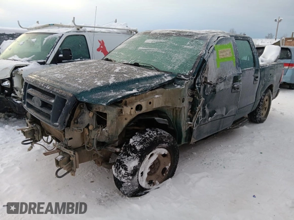 2008 Ford F-150 XL with VIN 1FTRW14W08FA87403, listed as a Copart auction lot 87237614 with 173,971 mi miles and Salvage Title. Bid and sale history available at carsss.com. Image 1.