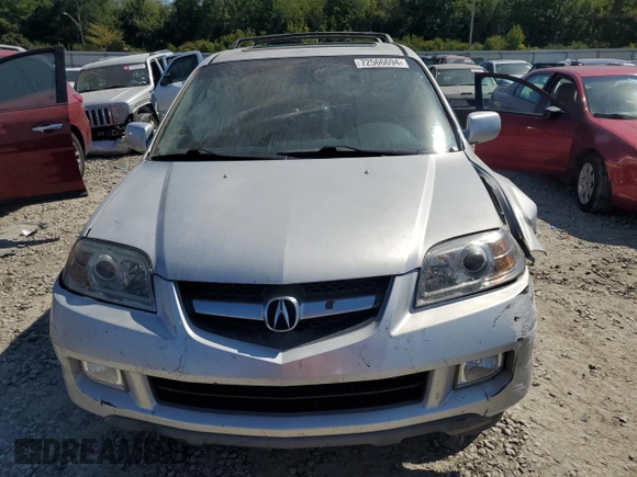 2004 Acura MDX with VIN 2HNYD18264H514076, listed as a Copart auction lot 72566694 with 254,131 mi miles and Clean Title. Bid and sale history available at carsss.com. Image 5.