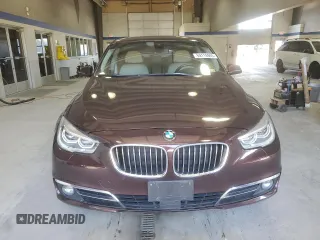 2015 BMW 5 Series 535i Gran Turismo xDrive with VIN WBA5M4C59FD184037, listed as a Copart auction lot 59118945 with 128,263 mi miles and Salvage title. Bid and sale history available at DreamBid. Image 5.