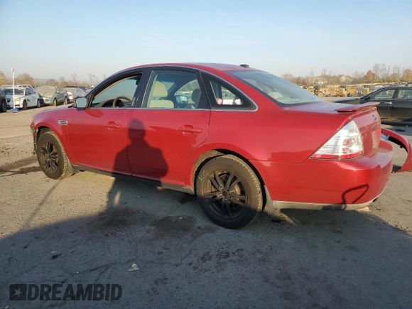 2009 Ford Taurus SEL with VIN 1FAHP24W09G110386, listed as a Copart auction lot 77953694 with 105,869 mi miles and Salvage Title. Bid and sale history available at carsss.com. Image 2.