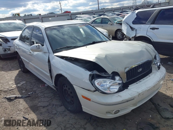 2003 Hyundai Sonata with VIN KMHWF25S13A830754, listed as a IAAI auction lot 41409518 with 207,849 mi miles. Bid and sale history available at carsss.com. Image 1.