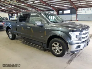 2015 Ford F-150 XLT w/HD Payload Pkg with VIN 1FTFW1EG8FFC65095, listed as a Copart auction lot 52502095 with 180,531 mi miles and Clean Title. Bid and sale history available at carsss.com. Image 4.