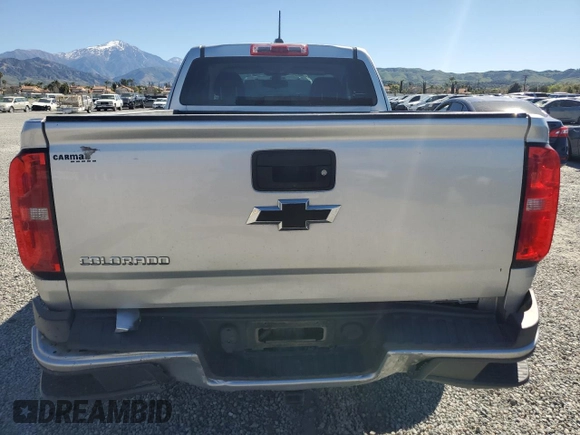 2017 Chevrolet Colorado 2WD WT with VIN 1GCHSBEA3H1243107, listed as a Copart auction lot 50242205 with 117,104 mi miles and Salvage Title. Bid and sale history available at carsss.com. Image 6.