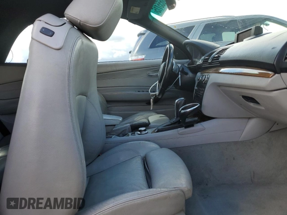 2008 BMW 1 Series 128i with VIN WBAUL73578VE88077, listed as a Copart auction lot 48655115 with 142,931 mi miles and Salvage title. Bid and sale history available at DreamBid. Image 10.