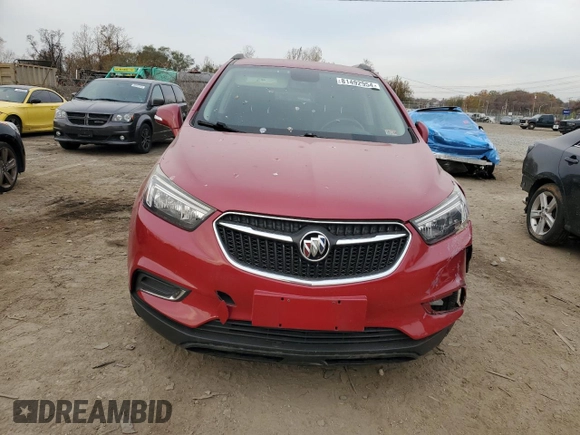 2018 Buick Encore Preferred with VIN KL4CJASB5JB665152, listed as a Copart auction lot 81492954 with 72,489 mi miles and Salvage Title. Bid and sale history available at carsss.com. Image 5.