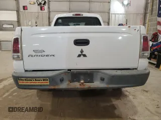 2008 Mitsubishi Raider LS with VIN 1Z7HC22K78S609272, listed as a Copart auction lot 42177495 with 140,936 mi miles and Clean Title. Bid and sale history available at carsss.com. Image 6.