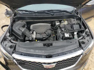 2020 Cadillac XT6 FWD Premium Luxury with VIN 1GYKPCRS5LZ225809, listed as a Copart auction lot 50485045 with 19,821 mi miles and Salvage title. Bid and sale history available at DreamBid. Image 12.