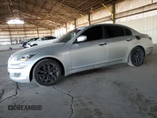 2011 Hyundai Genesis with VIN KMHGC4DE7BU117892, listed as a Copart auction lot 42168305 with 196,464 mi miles and Salvage Title. Bid and sale history available at carsss.com. Image 1.