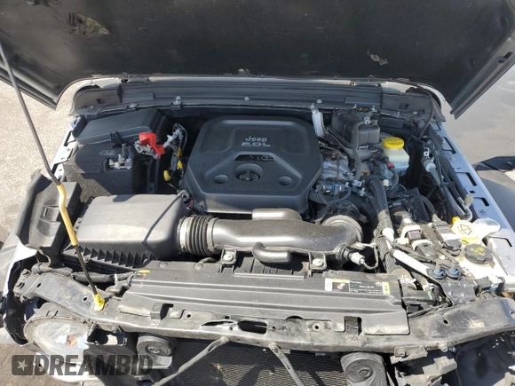 2021 Jeep Wrangler Unlimited Sport S z VIN 1C4HJXDN3MW637613, wystawiony jako Copart lot #63223055 z przebiegiem 66 380 mil mil oraz Szkoda całkowita • Salvage title. Historia ofert i sprzedaży dostępna na DreamBid. Obrazek 11.