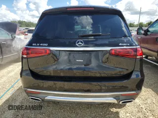 2021 Mercedes-Benz GLS 450 with VIN 4JGFF5KE3MA382289, listed as a Copart auction lot 73892044 with 52,262 mi miles and Salvage Title. Bid and sale history available at DreamBid. Image 6.