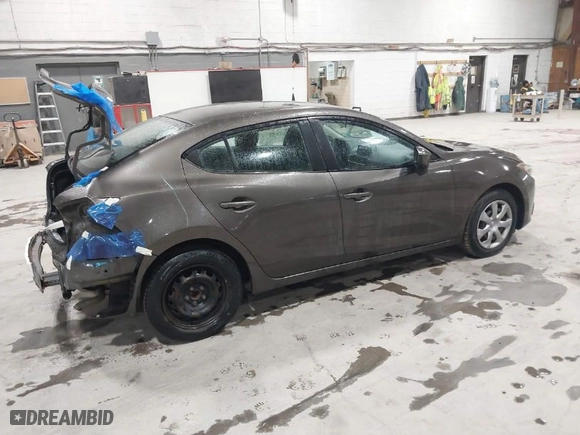 2014 Mazda Mazda3 i Sport with VIN JM1BM1U7XE1214649, listed as a IAAI auction lot 41768160 with 62,016 mi miles. Bid and sale history available at carsss.com. Image 4.