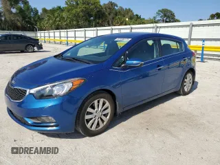 2015 Kia Forte EX with VIN KNAFX5A81F5320234, listed as a Copart auction lot 52598225 with 40,242 mi miles and Salvage Title. Bid and sale history available at carsss.com. Image 1.