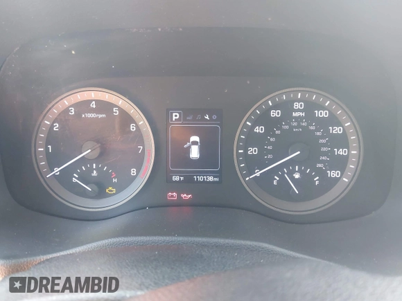 2018 Hyundai Tucson SE with VIN KM8J23A47JU820356, listed as a IAAI auction lot 42016418 with 110,138 mi miles. Bid and sale history available at carsss.com. Image 7.